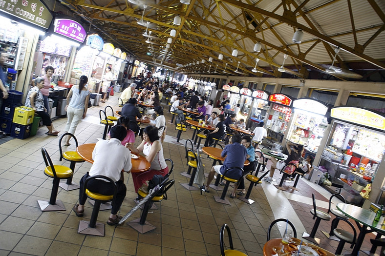 Hawker Centre na Maxwell Road