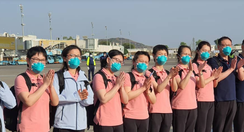 Chinese doctors in Abuja