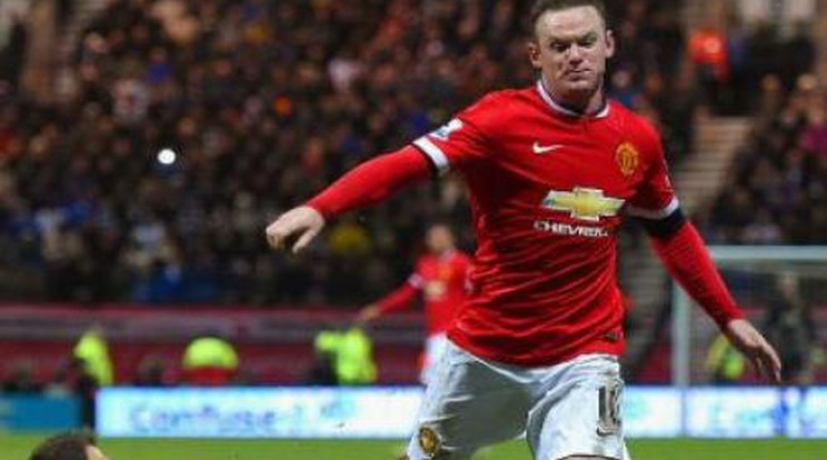 952 perc után lőtt gólt Wayne Rooney 