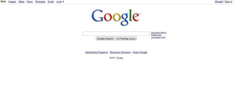 Google 2008