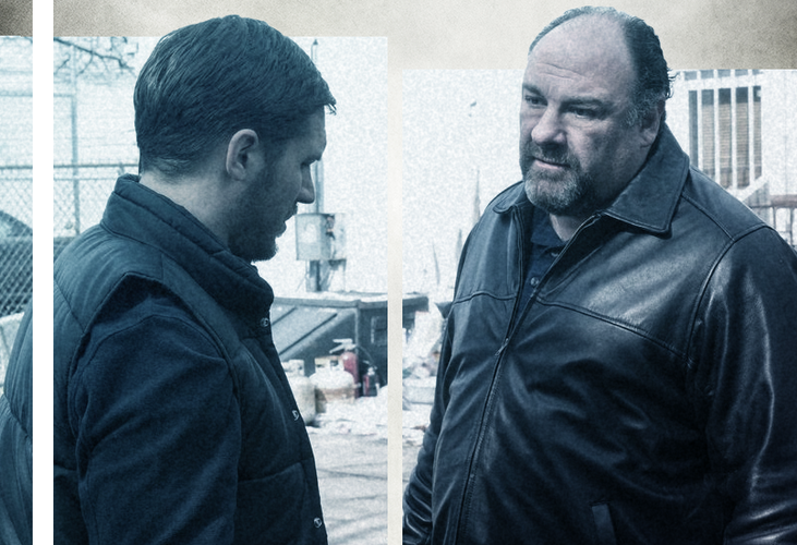 Tom Hardy i James Gandolfini w filmie 'Brudny szmal'