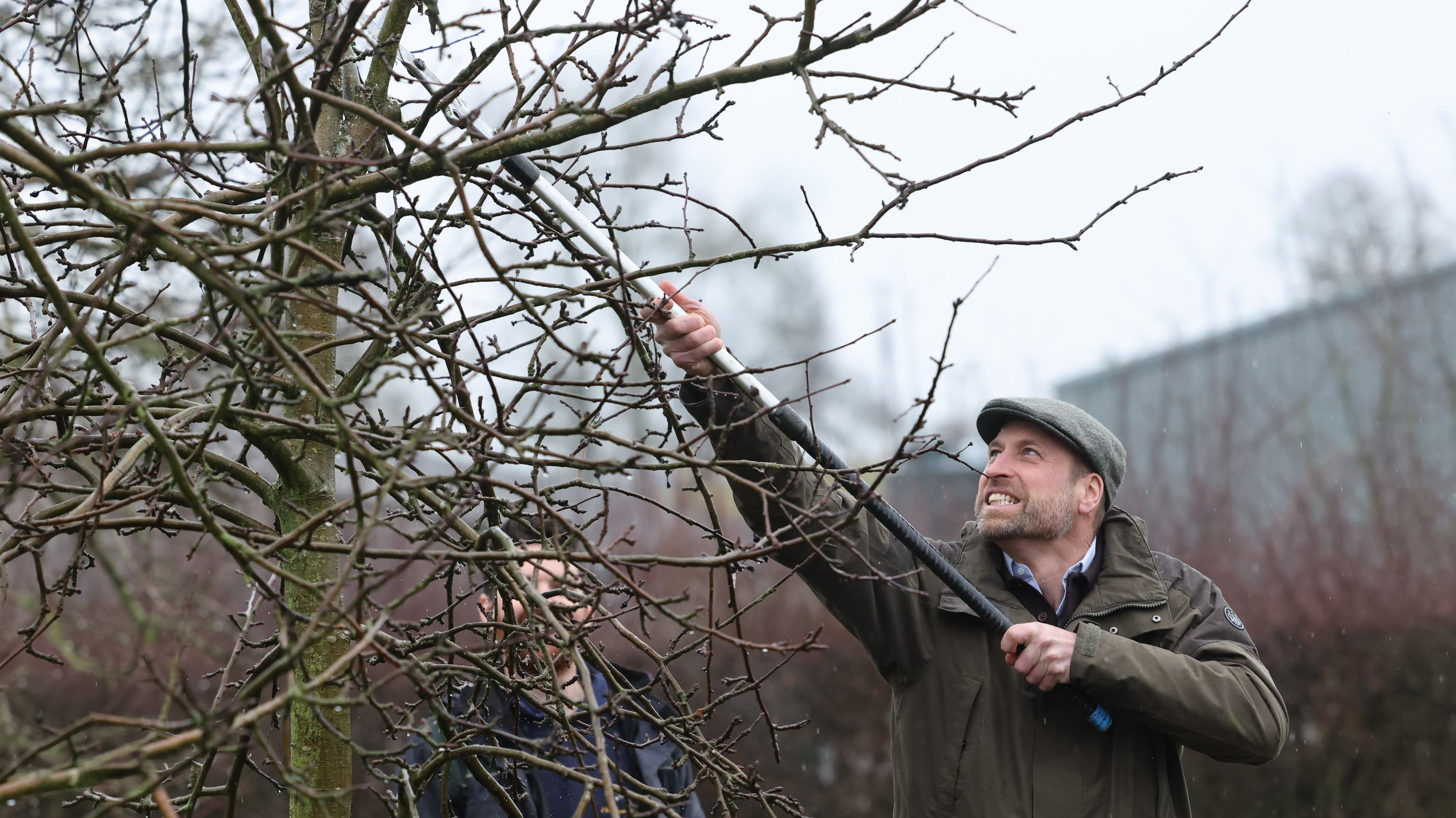 Prince William tends farm to highlight mental health need among farmers