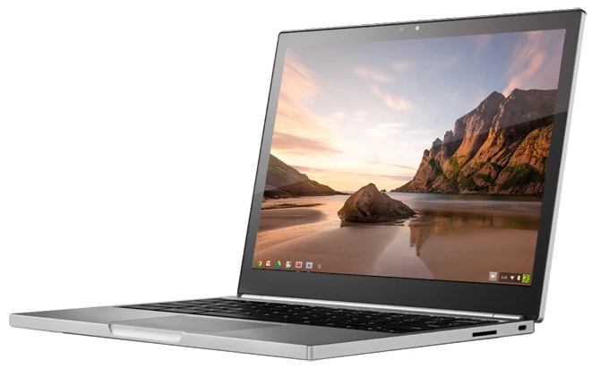 Również Chromebook Pixel stawia na nowe gniazda USB-C - ale ma ich od razu dwa.