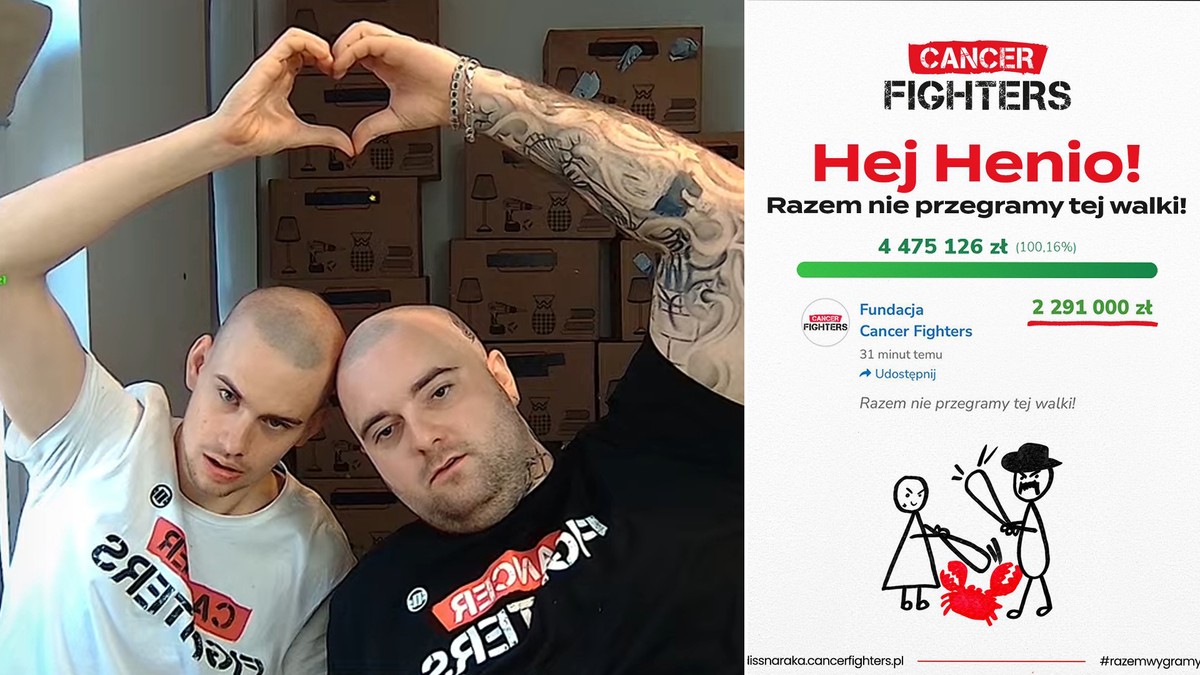 Łatwogang już pomaga. Mały Henio może wyjść z białaczki. 