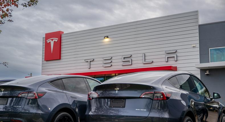 Tesla's update is available for the Model S and X made after 2021, and the upgraded Model 3.Brandon Bell/Getty