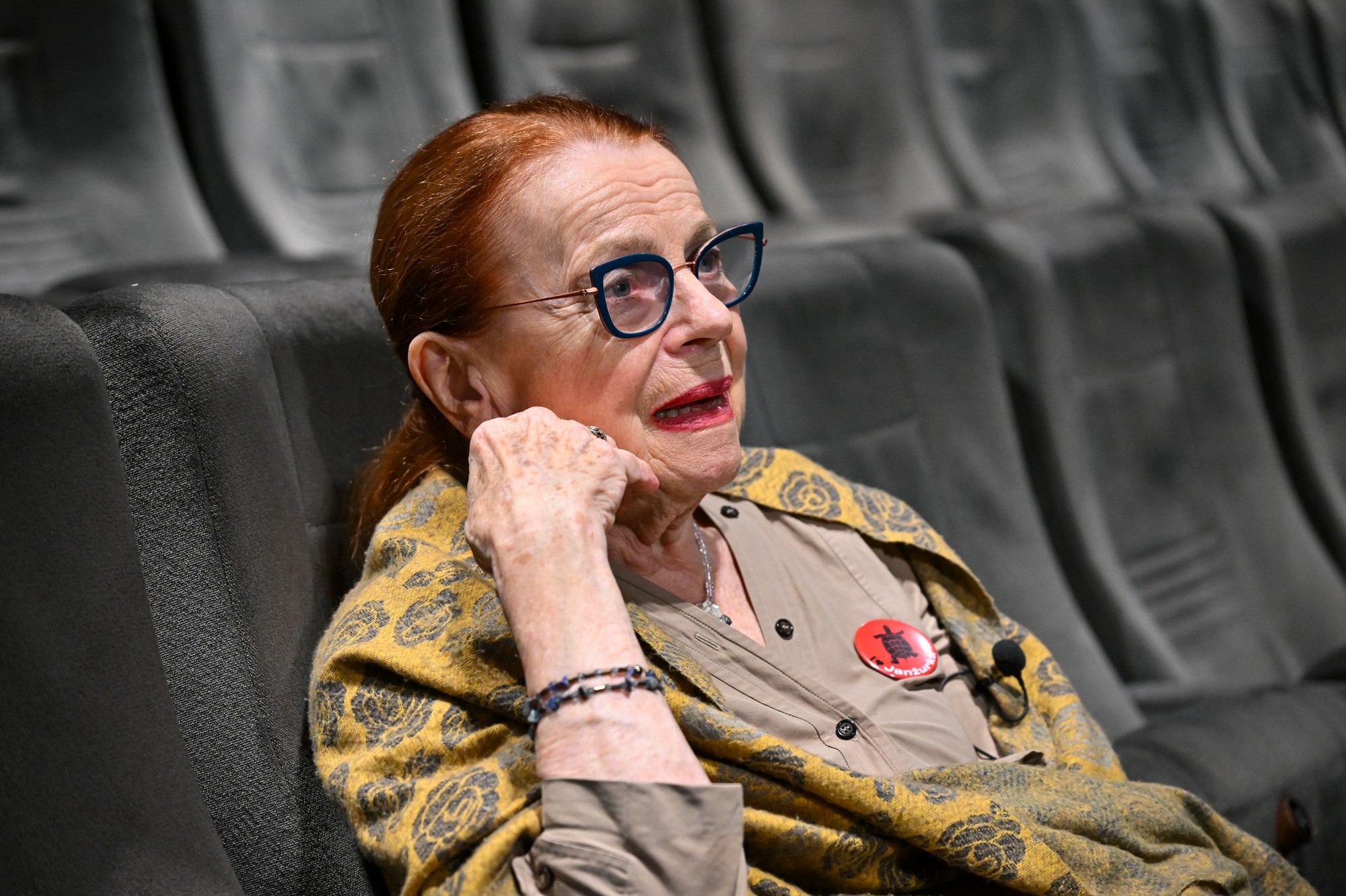 Česká herečka Iva Janžurová.