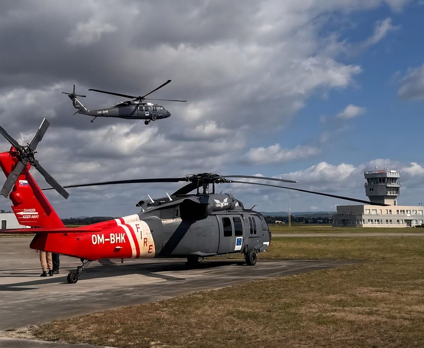 Helikopter Black Hawk iz Češke