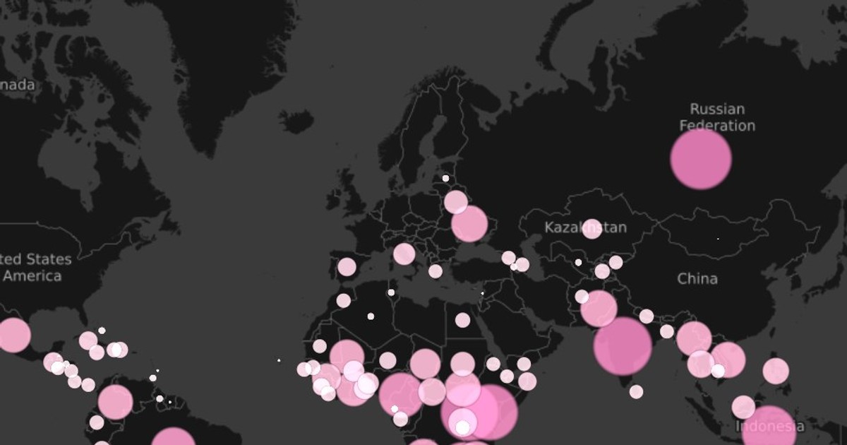 Mesmerizing maps show the biggest risks to humanity | Business Insider ...