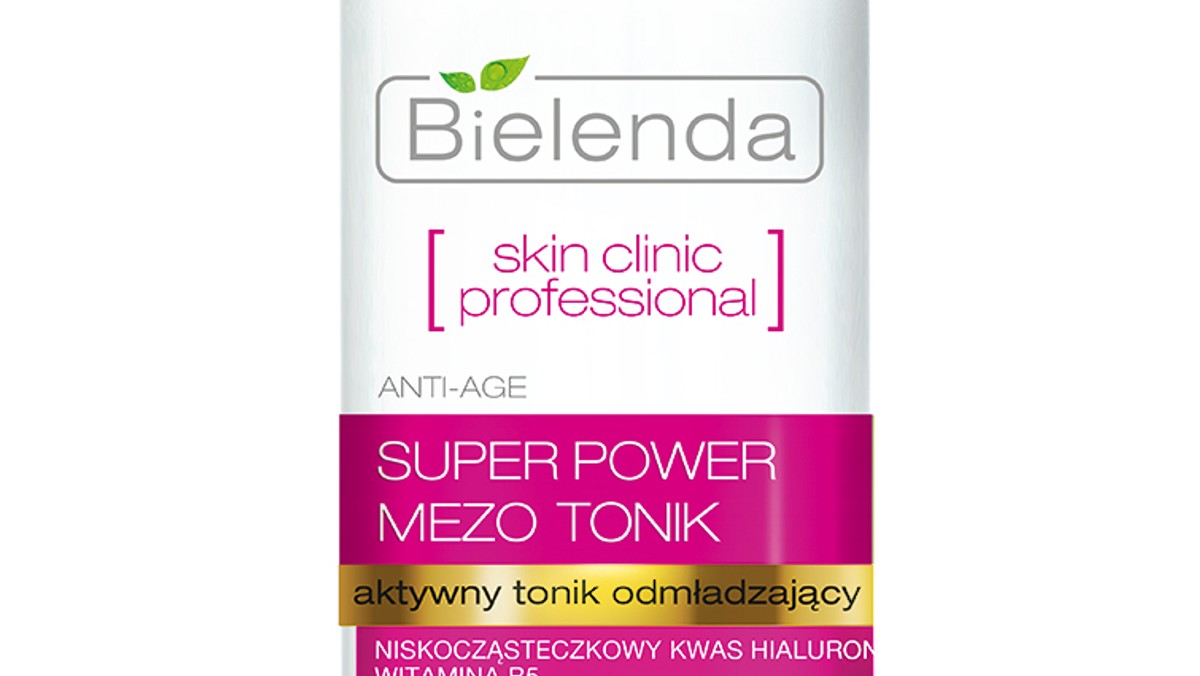 Bielenda Skin Clinic Professional, Aktywny tonik odmładzający anti-age ...