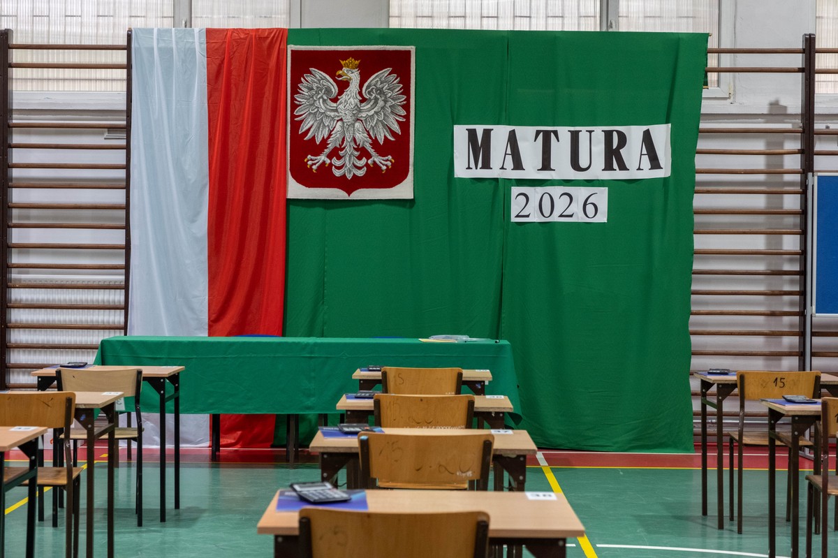 Niespodziewane emocje podczas matury w Bydgoszczy. 