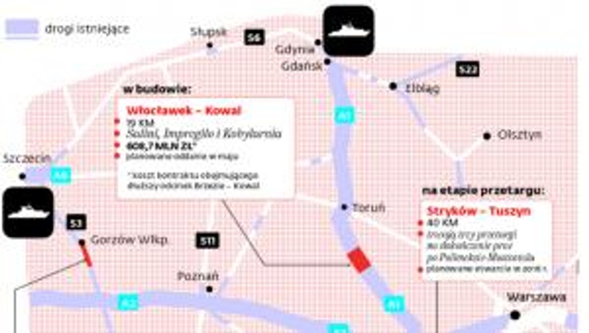 W jaki sposób bałtyckie porty zostaną połączone z autostradami A2 i A4