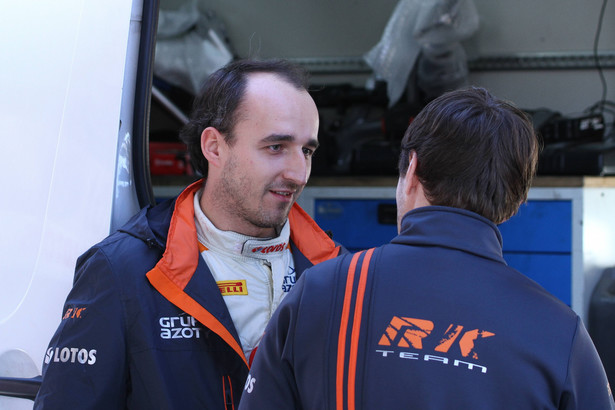 Robert Kubica na torze Monza testuje samochód rosyjskiego teamu