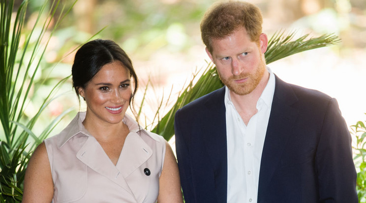 Meghan Markle és Harry herceg felsült / fotó: Getty Images