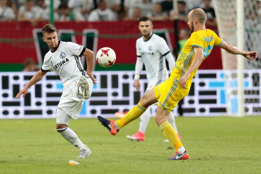 17.08.2017 LEGIA WARSZAWA - SHERIFF TYRASPOL RUNDA PLAY OFF LIGI EUROPY UEFA PILKA NOZNA