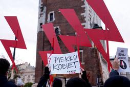 Demonstracja zwolenników prawa do legalnej aborcji