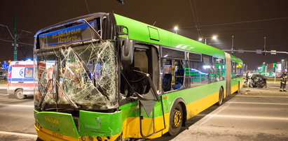7 osób rannych w wypadku autobusu i osobówki