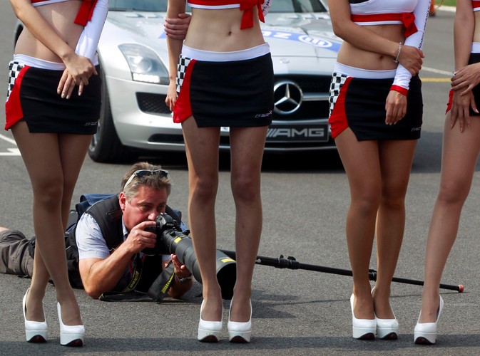 Dziewczyny Formuły 1 z Korei