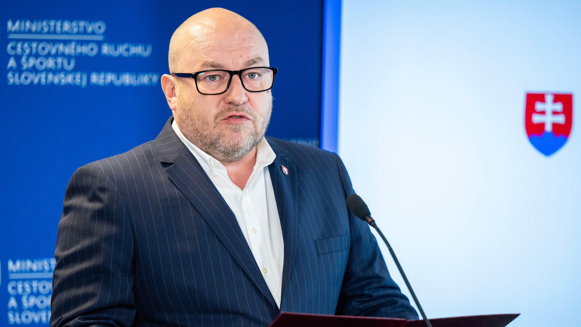 Minister cestovného ruchu a športu SR Rudolf Huliak.