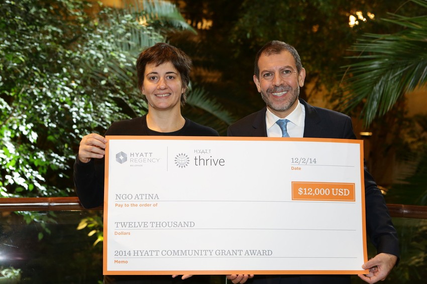 Donacija za NVO Atina