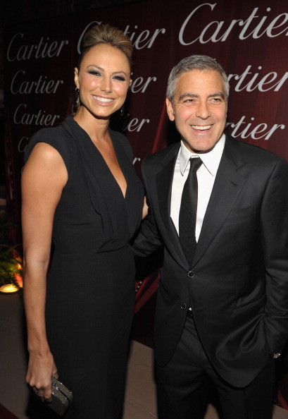 Clooney z partnerką