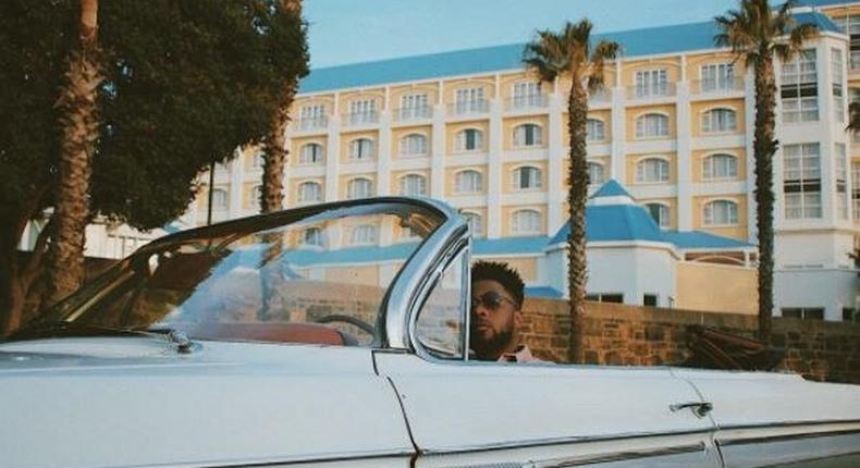 Maleekberry riding in style