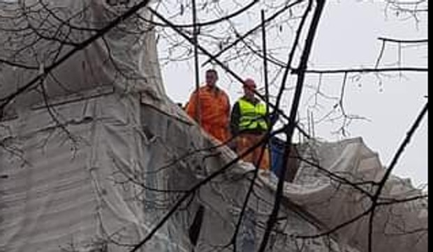 Zgrada, Krunska 79, rušenje