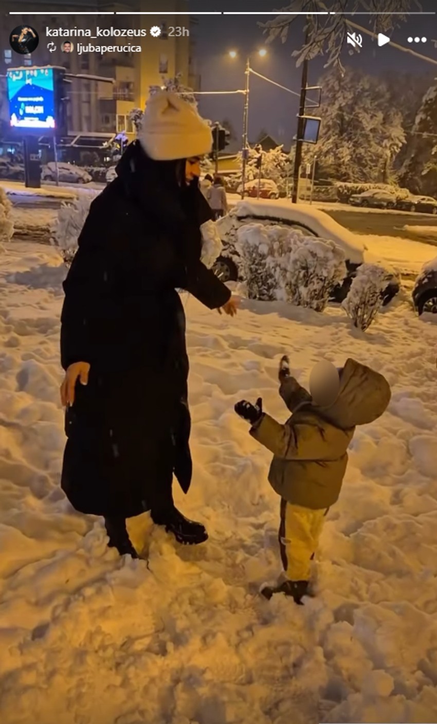 Katarina Kolozeus sa sinom