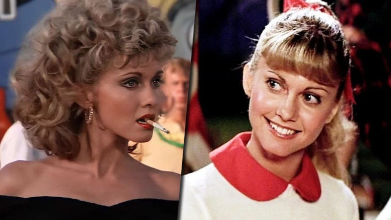 Olivia Newton-John w filmie "Grease"