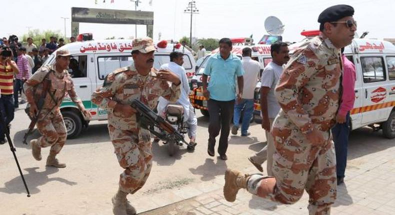 Two Pakistani soldiers killed in rare targeted Karachi attack