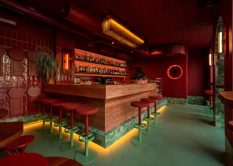 Bar Va Bene Cicchetti, proj.: Noke Architects