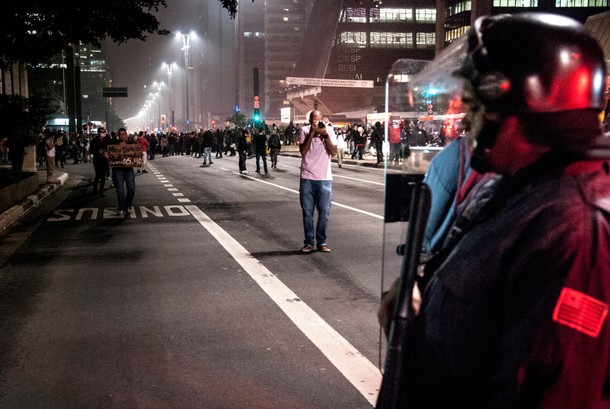 Zamieszki w Sao Paulo 13