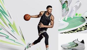 Giannis Antetokounmpo shows off Nigerian roots in new Nike Zoom Freak 4 shoes