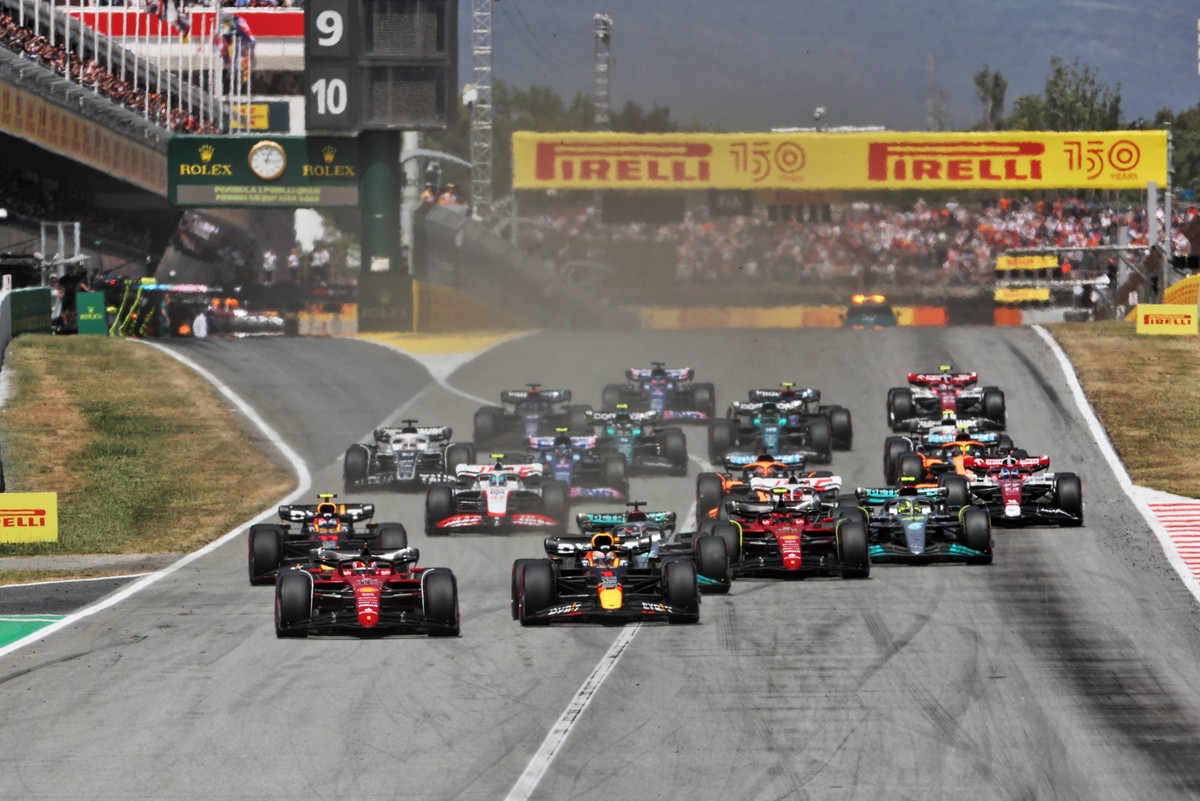 Kierowcy podczas GP Hiszpanii Formuły 1