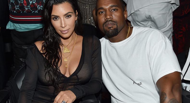 Kanye and Kim's good times now behind them