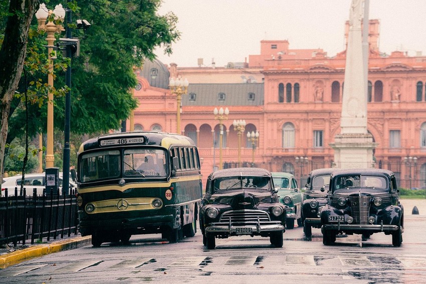 Filmski set u Buenos Airesu