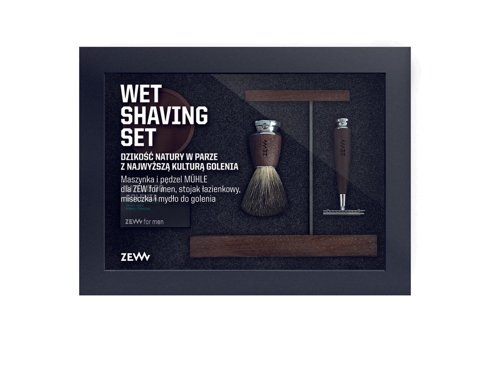 Zestaw WET SHAVING SET ZEW x Muhle