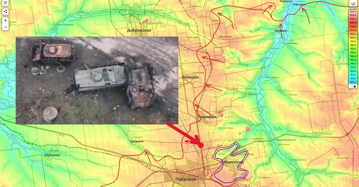 Cmentarzysko pojazdów. Ukraińskie kolumny zniszczone wokół okrążonego miasta