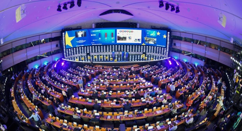 A total of 751 seats were up for grabs in the European Parliament vote