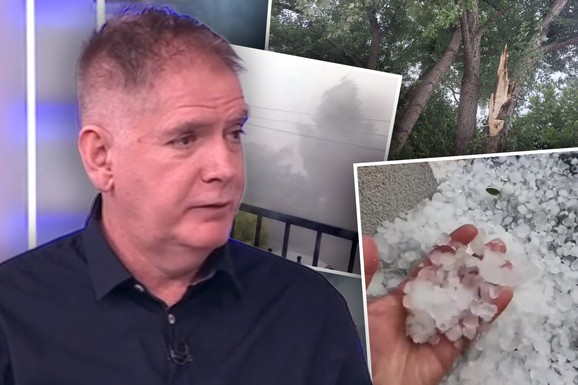 (MAPE) "BIĆE SUPERĆELIJA, IZBEGAVAJTE DA BUDETE NAPOLJU!" Meteorolog Ristić upozorava na veoma opasno vreme! A PRE OLUJE - VRELI UDAR!