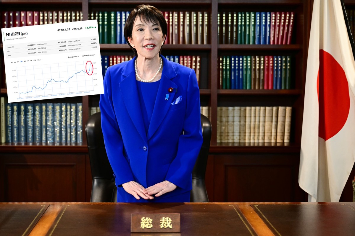 Japońska Margaret Thatcher podbiła notowania akcji. najważniejszy indeks 5 proc. w górę