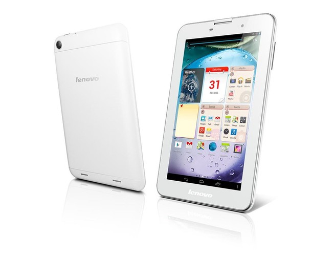 Największą siłą tego urządzenia są znakomity 7-calowy ekran IPS LCD (1024x768) oferujący szerokie kąty widzenia oraz wbudowany modem 3G. Na pokładzie Lenovo IdeaTab A3000 znajdziemy czterordzeniowy procesor ARM Cortex A7 MT8389, 1GB RAM oraz zaledwie 4GB pamięci wewnętrznej, którą możemy jednak rozbudować dzięki wbudowanemu slotowi kart microSD. Znajdziemy tu również moduł Bluetooth 4.0., aparat 5 mpx oraz akumulator o pojemności 3500 mAh.