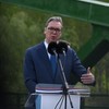 Aleksandar Vučić prisustvuje otvaranju novog železničkog mosta na reci Tamiš kod Tomaševca