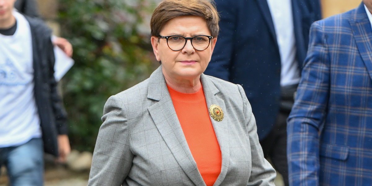 Była premier Beata Szydło.