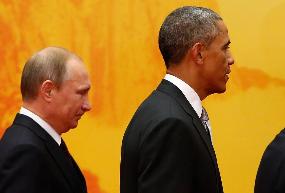 Vladimir Putin i Barak Obama