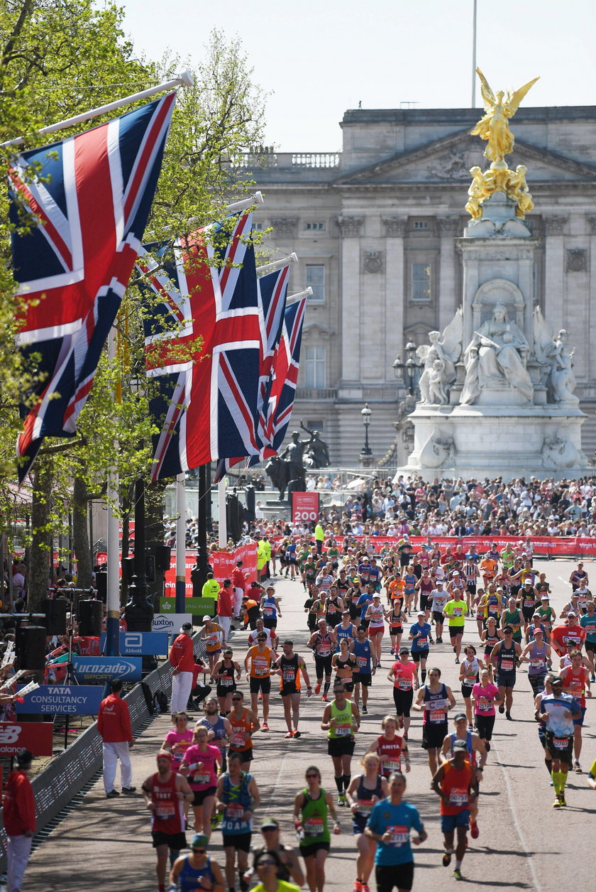 Bezdomny Polak zrobił coś haniebnego podczas maratonu w Londynie