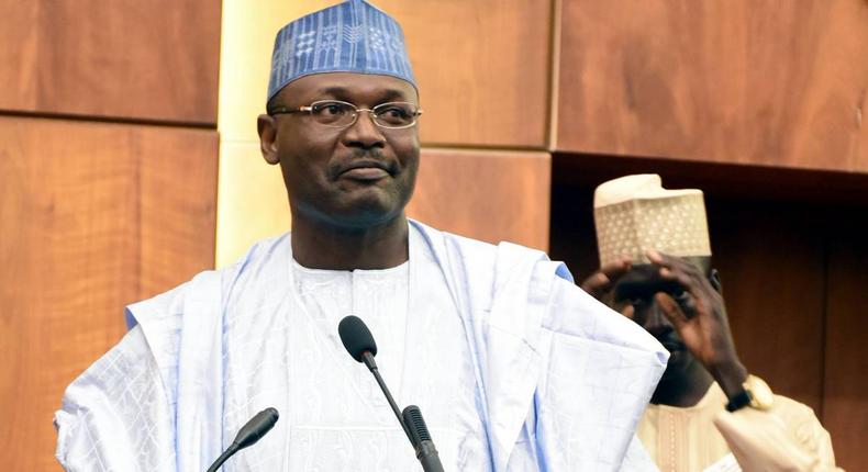 INEC Chairman, Professor Mahmood Yakubu. (Punch)