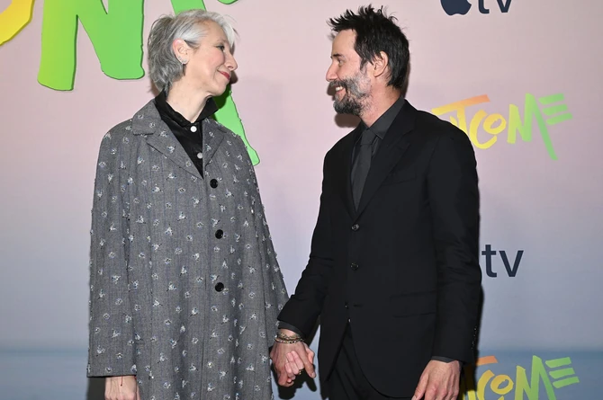 Aleksandra Grant i Kijanu Rivs