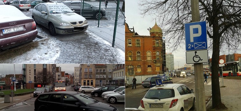 Mistrzowie parkowania znad Wisły. Czasem nawet straży miejskiej opada szczęka [ZDJĘCIA]