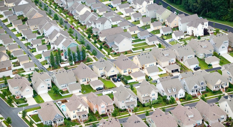 A TikToker's controversial take about adult-only suburbs was viewed over 300,000 times.Joseph Sohm/Shutterstock