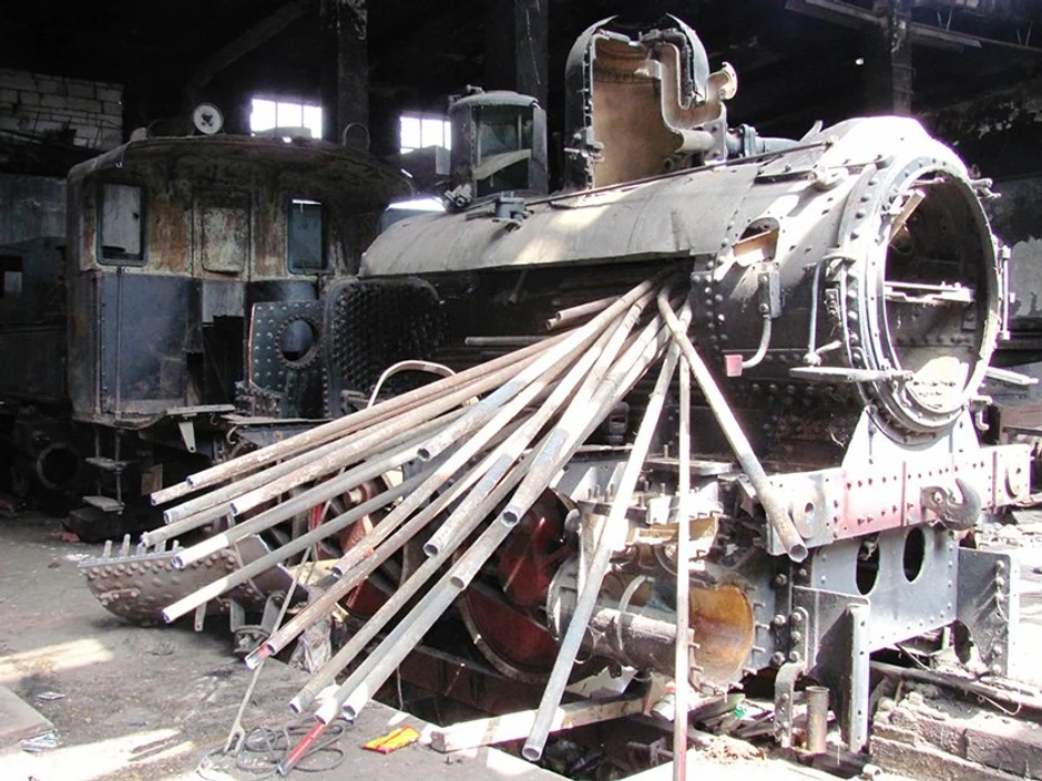 Lokomotiva u Muzeju železnice Srbije